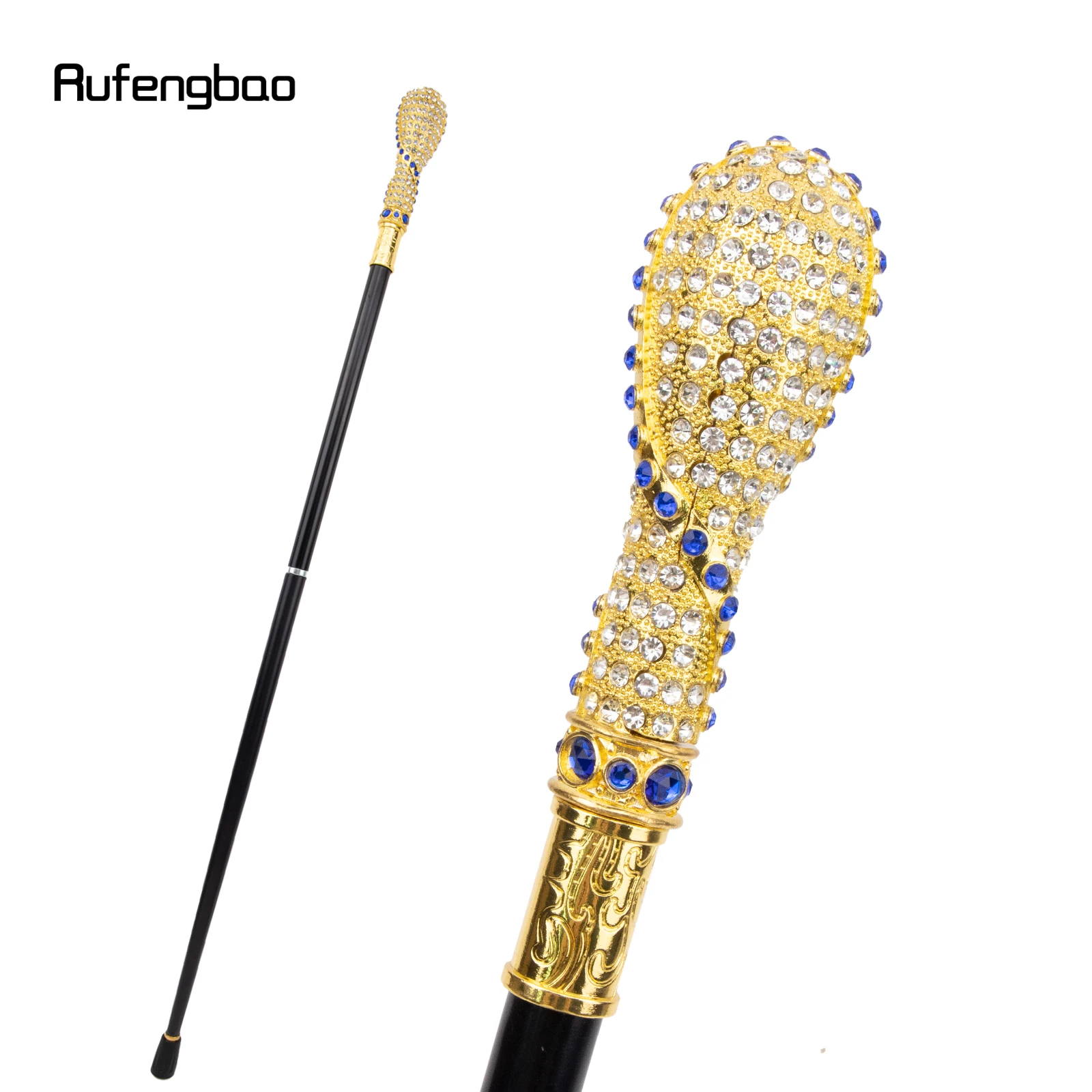 Bastón de diamante Artificial para caminar, bastón decorativo para Cosplay, fiesta Vintage, bastón de moda para caminar, Halloween, 93cm