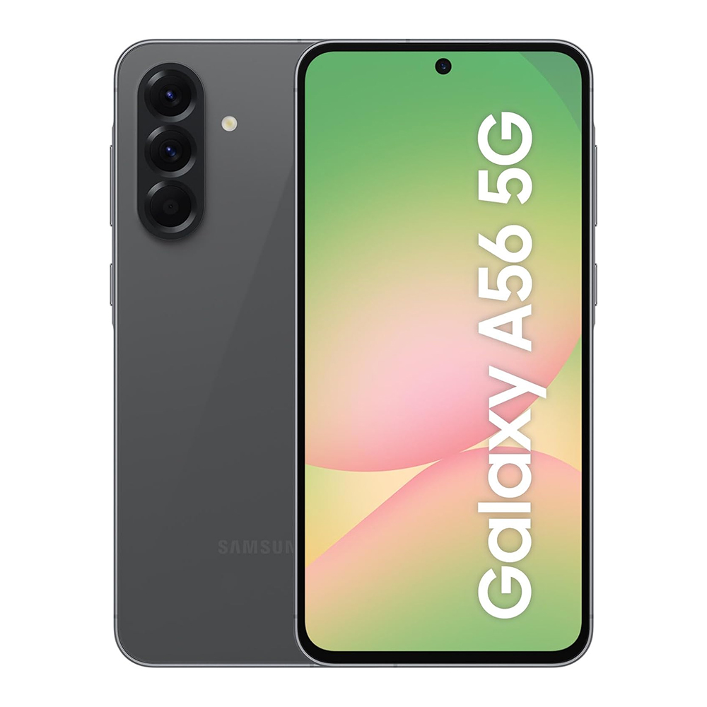 Samsung Galaxy A56 5G Version Moyen-Orient Exynos 1580, écran Super AMOLED 6,7", 120Hz, Appareil photo 50MP, 5000 mA, NFC, IP67, Sans Chargeur !