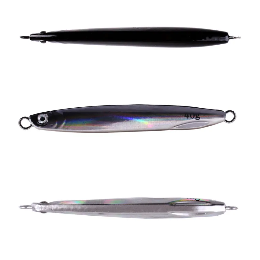 Jig Shore Jigging Colher Casting Drag 7G 10G 14G 17G 21G 30G 40G SeaBass Isca Artificial Isca Equipamento de Pesca