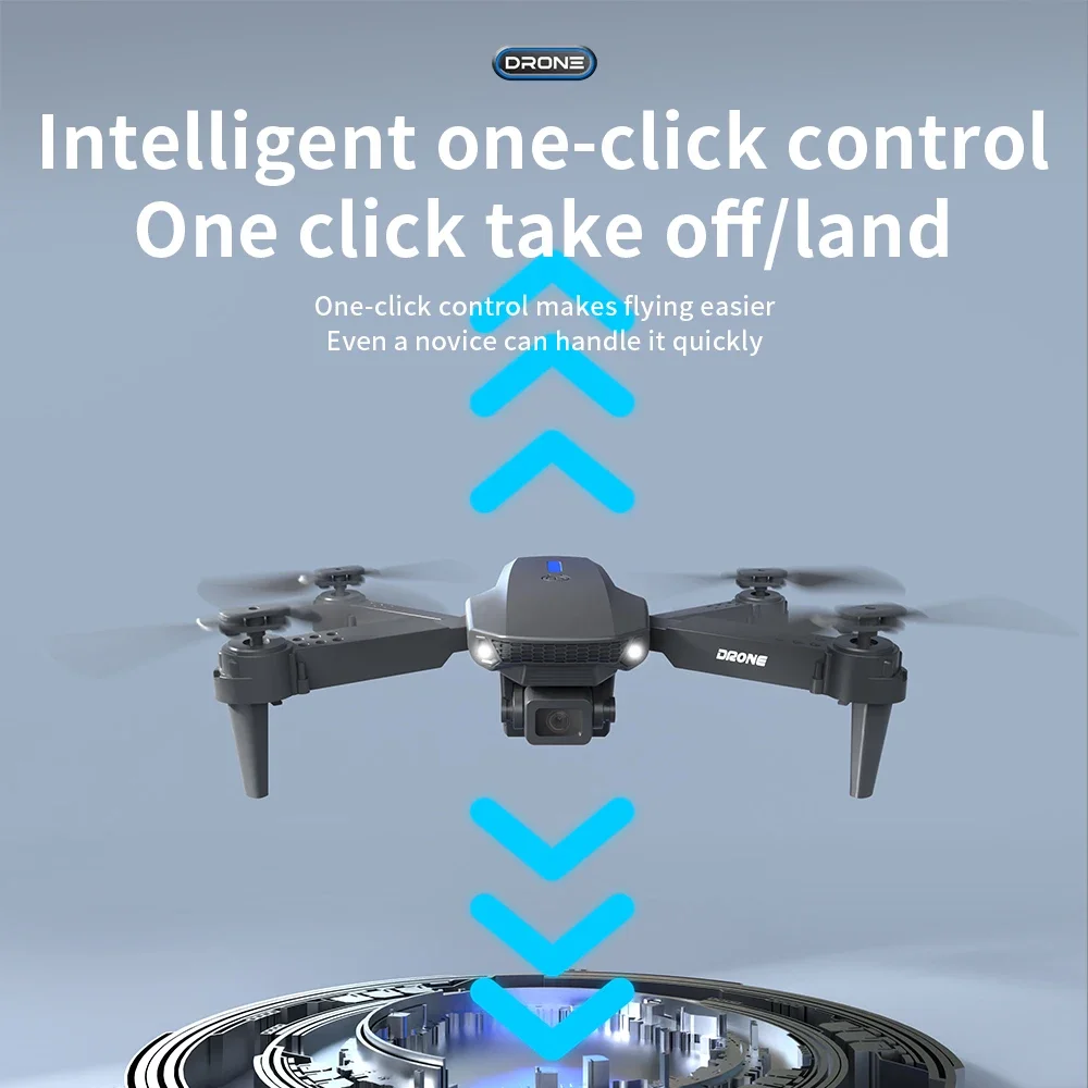 2025 E88 profesional HD 4K RC Drone gran angular cámara plegable helicóptero Quadcopter avión chico regalo juguetes de KBDFA