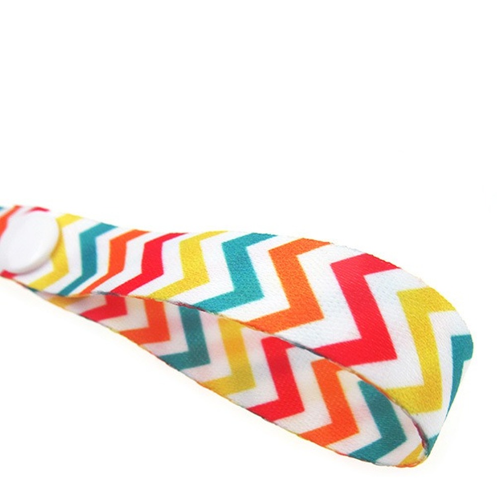 Colgador anticaída para bebé, soporte para cinturón, juguetes, correa para cochecito, cadena fija para chupete de coche, alta calidad, 60cm x 1,5 cm