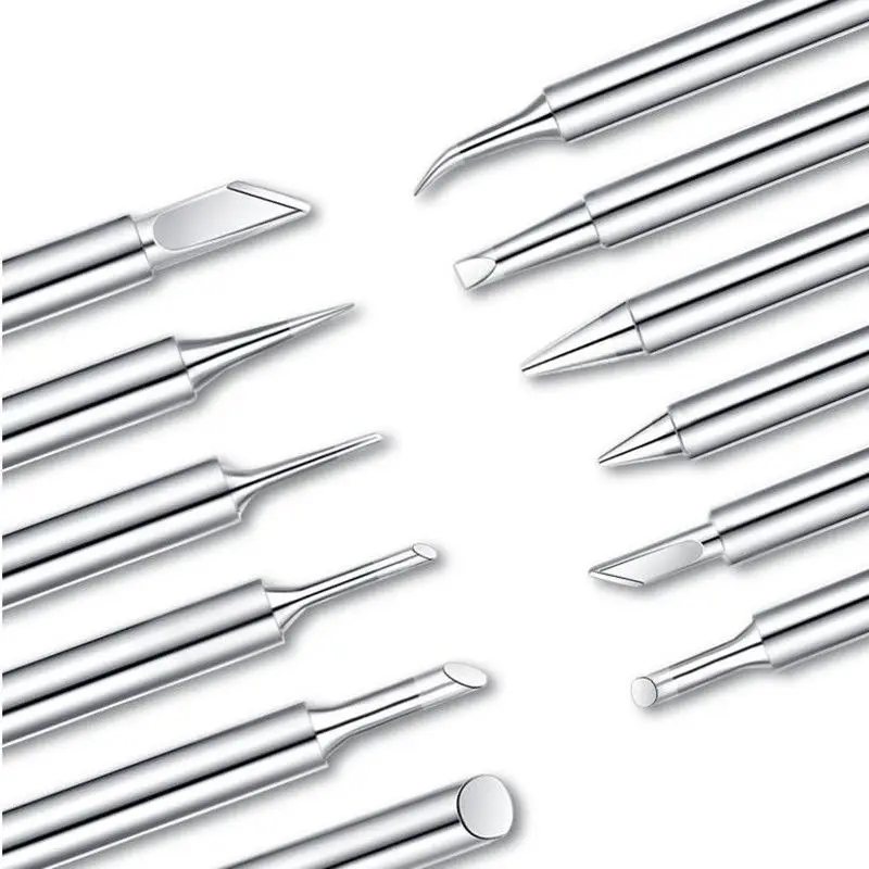T12ทองแดงไฟฟ้าเครื่องเชื่อมเหล็กเคล็ดลับ T12-K B2 BC1 ILS BCF2 D16 KF สำหรับ Hakko Fx951 DIY หัวเชื่อมอุปกรณ์เชื่อมสายไฟชุด