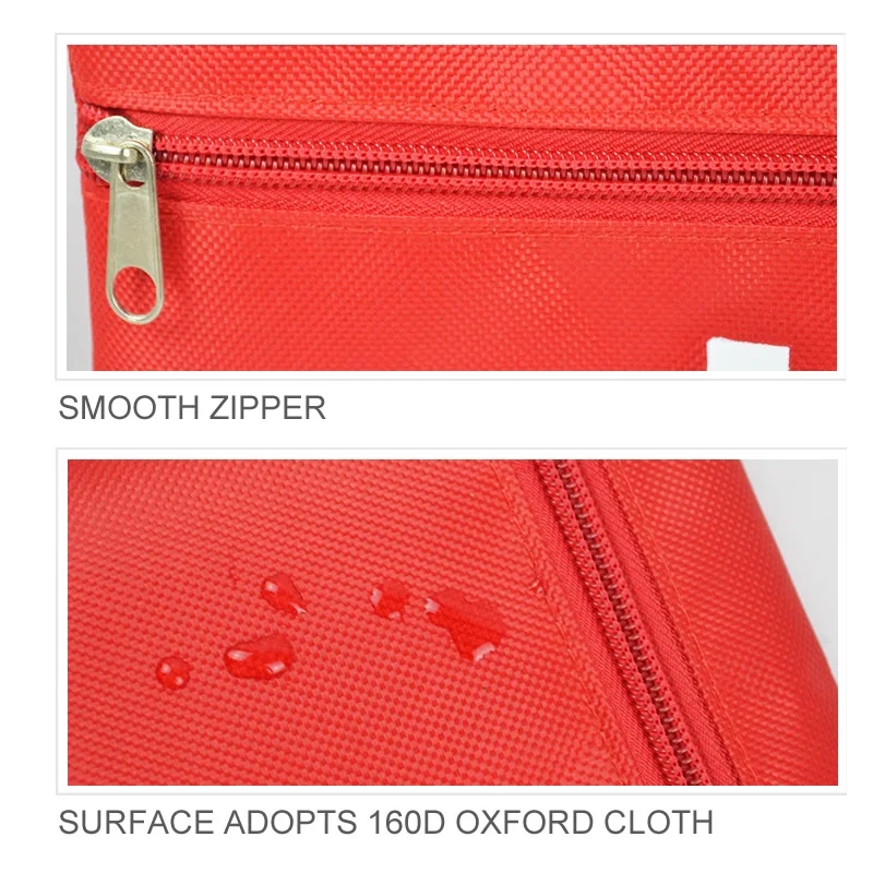 40/50/80pcs แบบพกพา Mini ชุดกันน้ํากลางแจ้ง First Aid Kit สําหรับการแพทย์ฉุกเฉิน Treatment รถท่องเที่ยวเดินป่าตั้งแคมป์