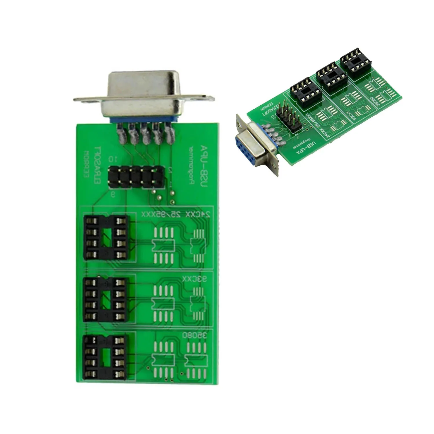 Programador de sintonización de Chip ECU UPA USB V1.3 Xprog, adaptador de placa Eeprom con Clip SOP8 SOIC8 para Chips 24CXX y 25 / 95XXX 93CXX 35080