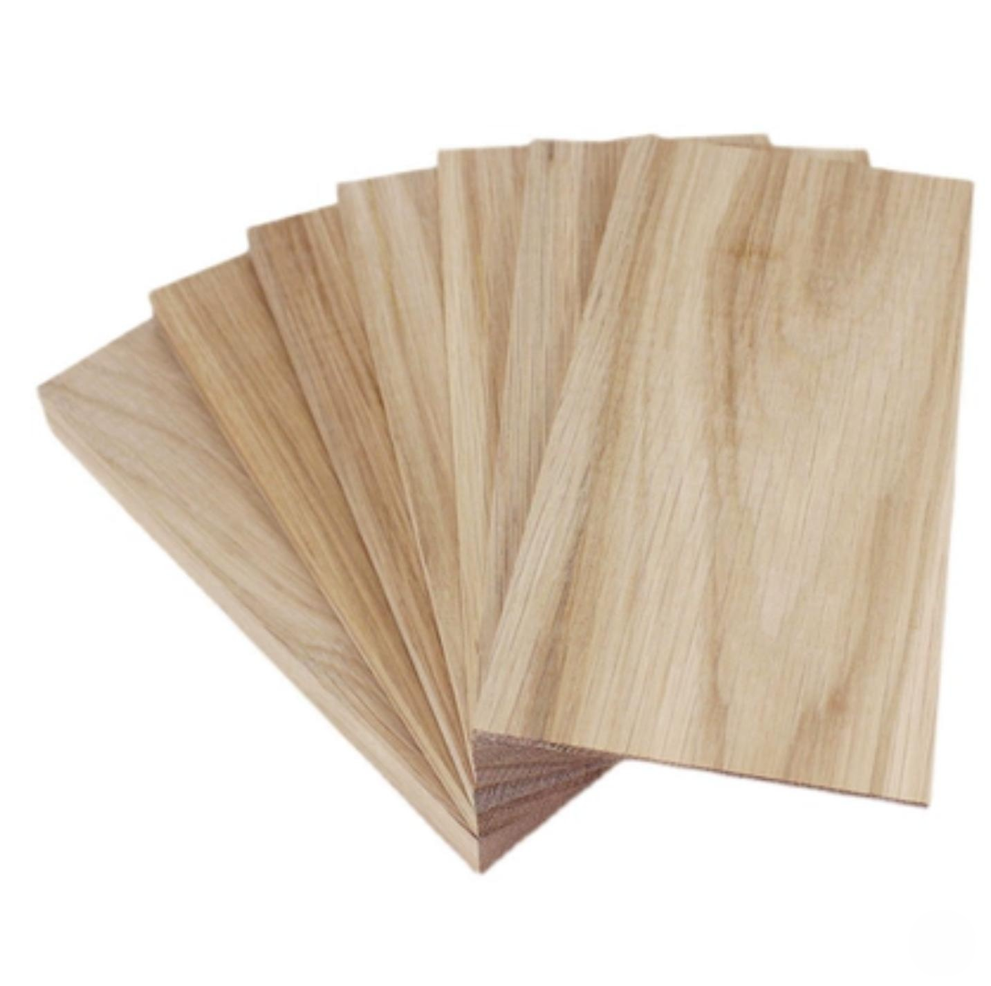 Length:200mm Width:100mm 5pcs American white oak veneer Handmade DIY materials