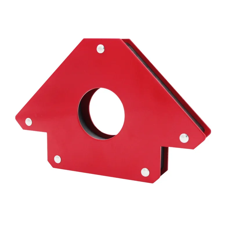 1Pcs Mini 9LBS Welding Magnetic Holder Strong Magnet 3 Angle Arrow Welder Positioner Multi-angle Power Soldering Locator Tool