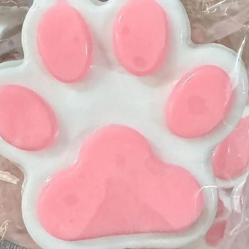 Cat Paw Squishys Fidget ของเล่นตุ๊กตาน่ารัก Cat Paw ซิลิโคนช้า Rebound Pinch Decompressions ของเล่นความเครียด Release Vent ของเล่น