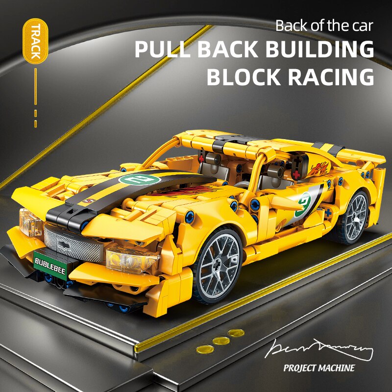 Bloques de construcción de automóviles City Speed, 451 Uds., vehículo de carreras de lujo con Super Racers, juguetes para niños, regalo
