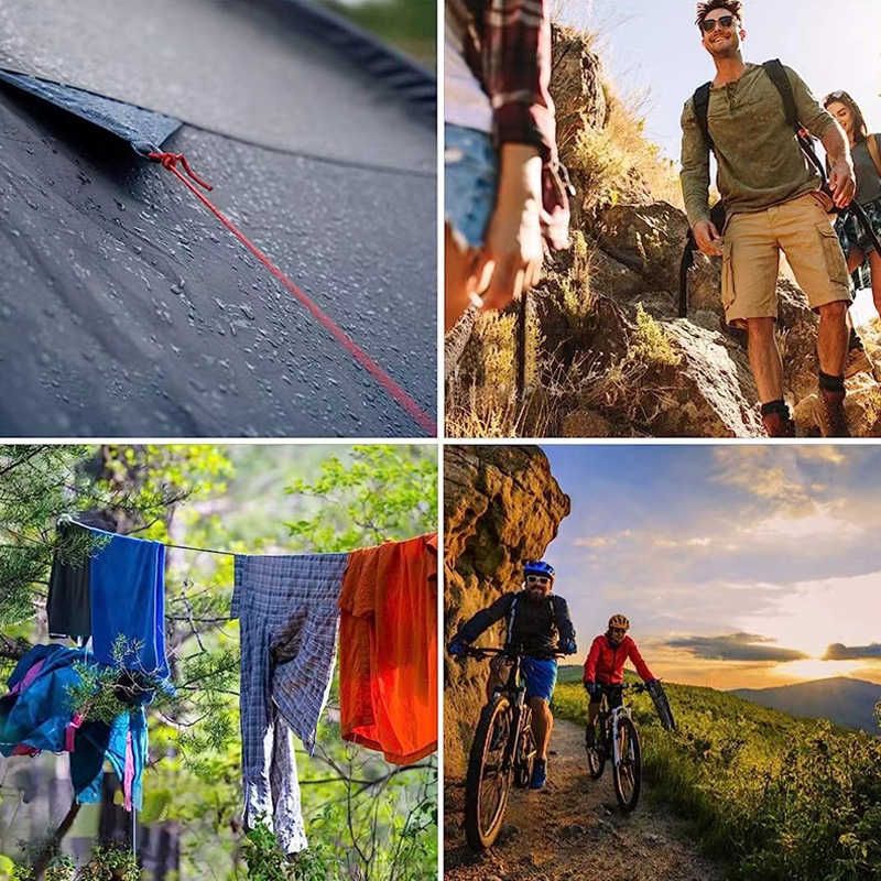 Paracord reflexivo militar 7 fios 4mm 550 cabo de pára-quedas tático barraca de acampamento cordão diy pulseira tecelagem corda