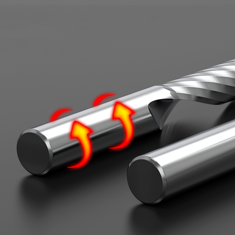 1 Đàn Xoắn Ốc Dao Phay Tungsten Carbide Khắc Router Bit CNC Dụng Cụ Acrylic Gỗ MDF 3.175 4 6 8mm Vỏ Cấp Cối Xay