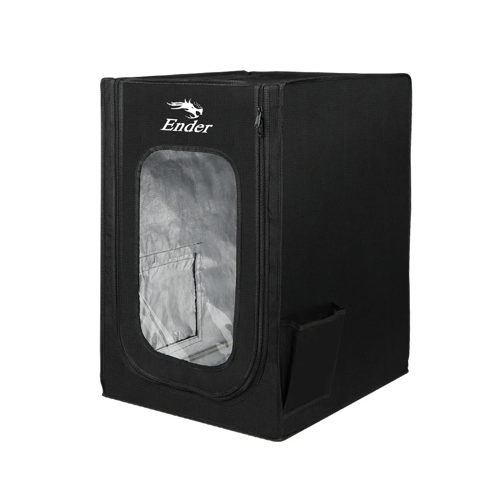 Nouvelle mise à niveau du boîtier d'imprimante 3D Ender, bon effet d'isolation, ignifuge, facile à installer