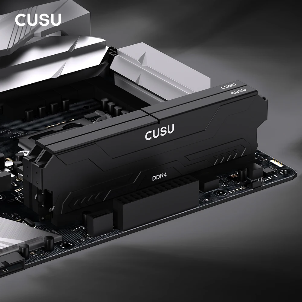 CUSU Memoria Ram DDR4 8gb 16gb 3200mhz 3600mhz DDR4 Memoria de escritorio 288pin Udimm XMP2.0 disipador térmico para placa base