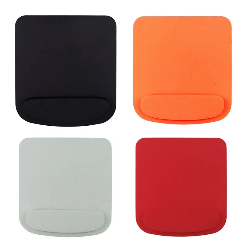 Mouse pad de pulso colorido grande engrossado antiderrapante aprendizagem e escritório EVA almofada de pulso