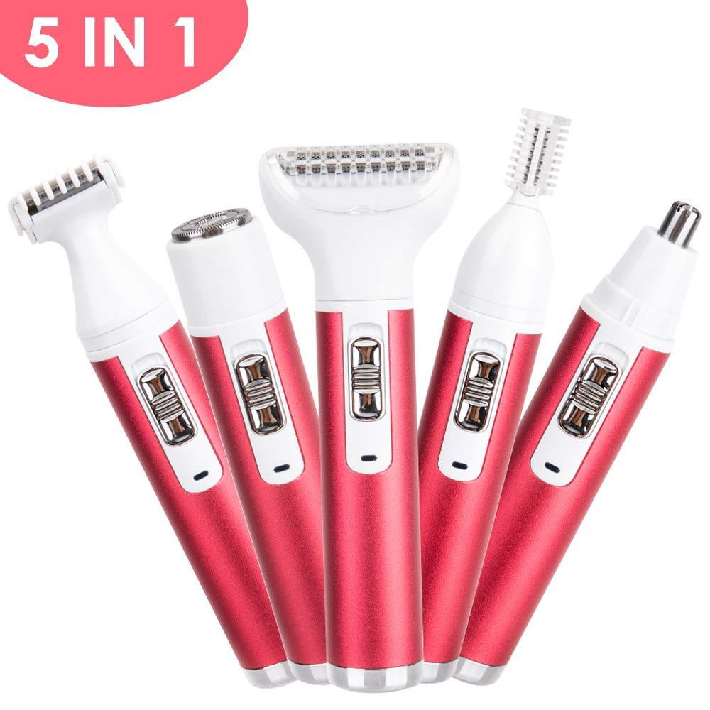 Barbeador elétrico feminino, cuidados íntimos, tudo em um, cabelo de axila, corte e barbear de pêlos pubianos privados
