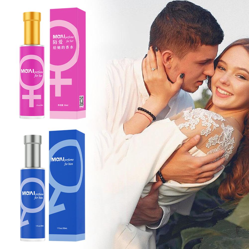 1/2PCS น้ําหอมฟีโรโมนสําหรับผู้ชายผู้หญิงทางเพศ Flirting Essential ยาวนาน Refreshing Charming น้ําหอม
