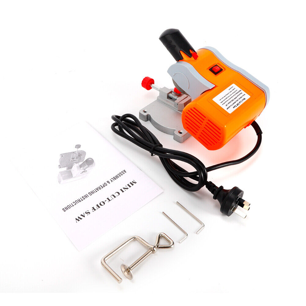 Mini lame de scie circulaire à coupe transversale, coupe d'établi, métal mou, bois, table en plastique, angle d'onglet, coupe d'acier, 7800 tr/min, 0-45 °