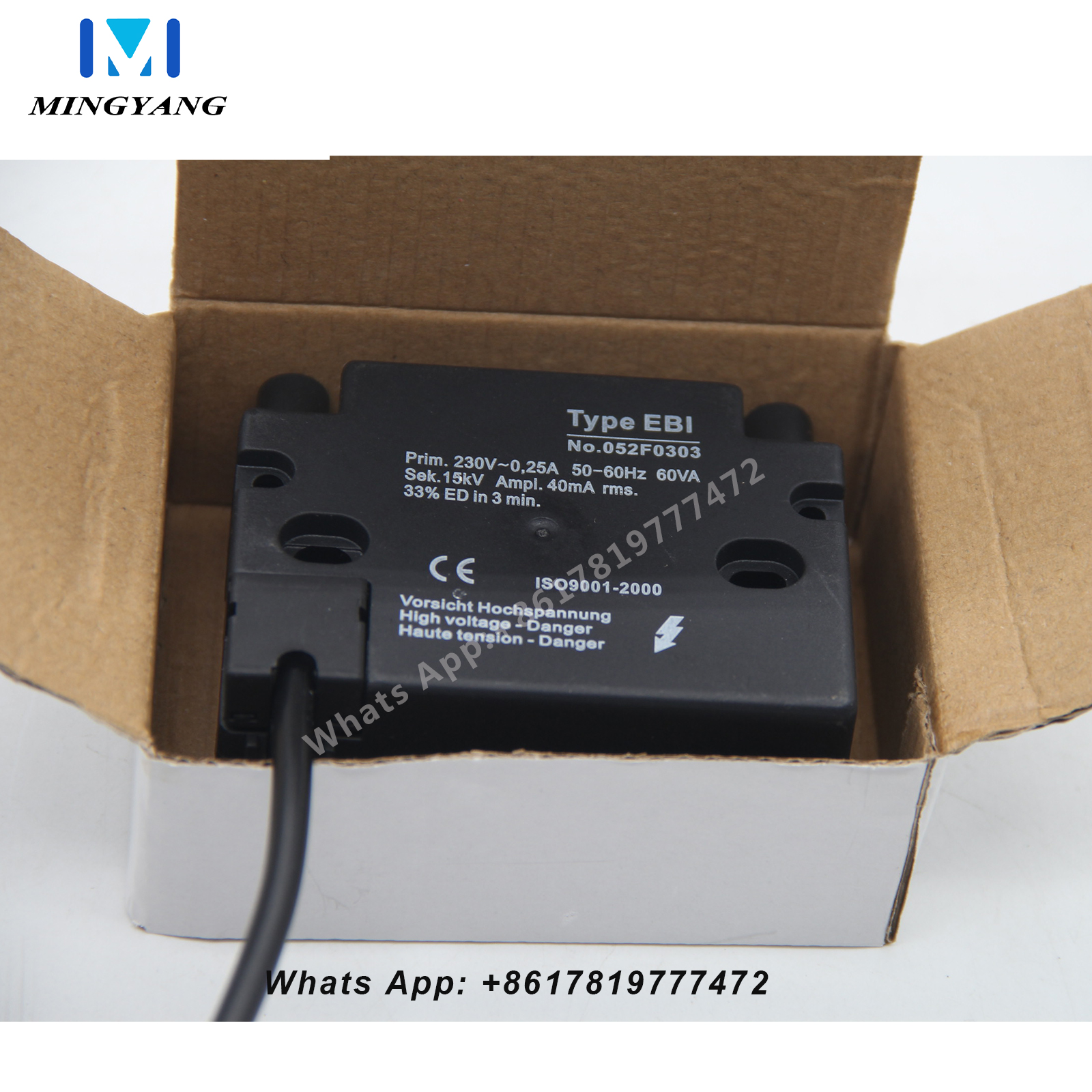 Encendedor Transformador de alto voltaje Metanol Diesel Encendido de aceite residual Aguja de encendido de cerámica Encendido continuo de alto voltaje