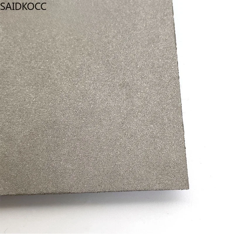 atinfor 10x10mm Porous foam titanium micropore pore water electrolysis experiment titanium electrode filtration material