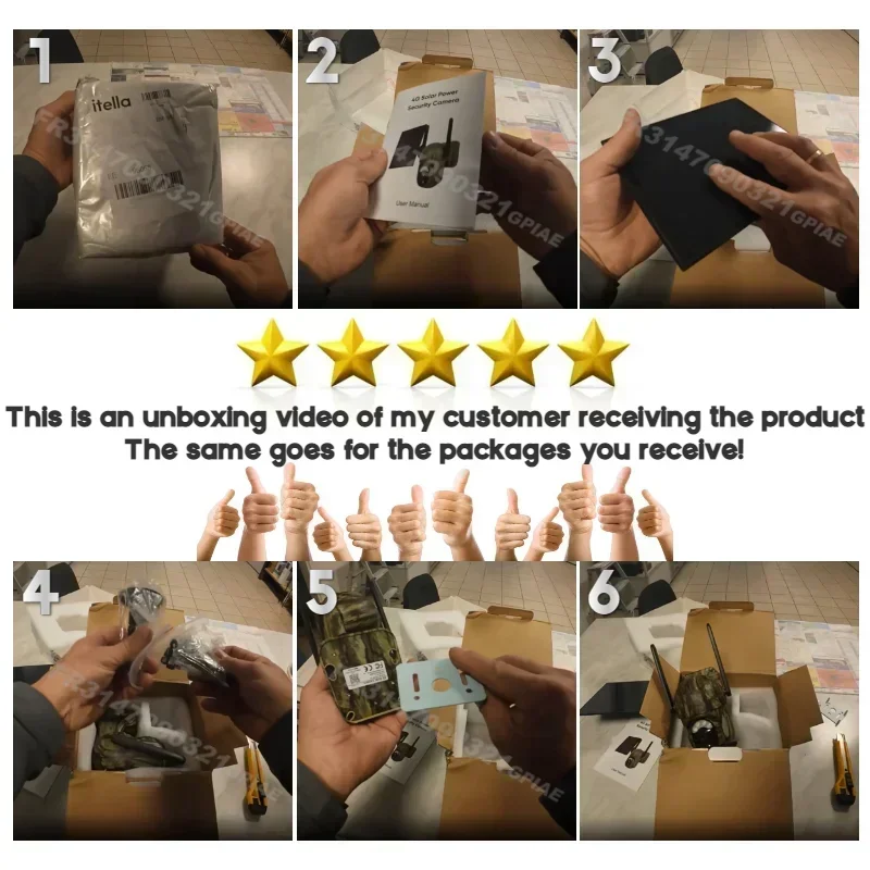 4MP 4G/WIFI Solar Security Camera Wireless Outdoor WiFi Human/Animal Detection 2-Way Talk IP66 Waterproof Wildlife Solar Camera