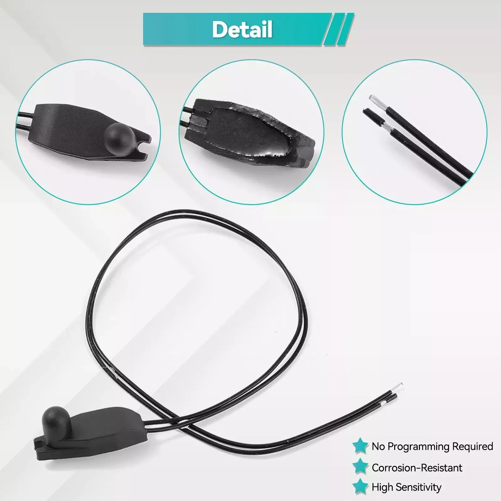 Außenluft-Außendurchmesser-Temperatursensor, passend für PEUGEOT 206 207 208 306 307 308 406 407 607 2008,6445F9, 6445.F9
