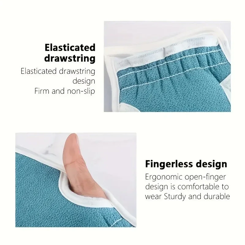 3-delige exfoliërende badset - zachte Loofah en zachte handschoenwashandje voor bodyscrub, spa-benodigdheden |   Eco-vriendelijk veganistisch