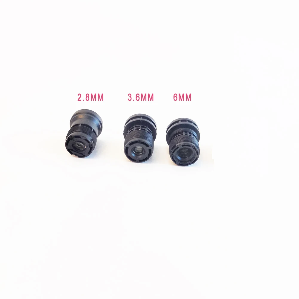 Marviosec 5MP 1/2,7-дюймовый интерфейс M12 2,8/3,6/6 мм Дополнительный фиксированный объектив для сетевой IP-камеры видеонаблюдения HD, отличное качество