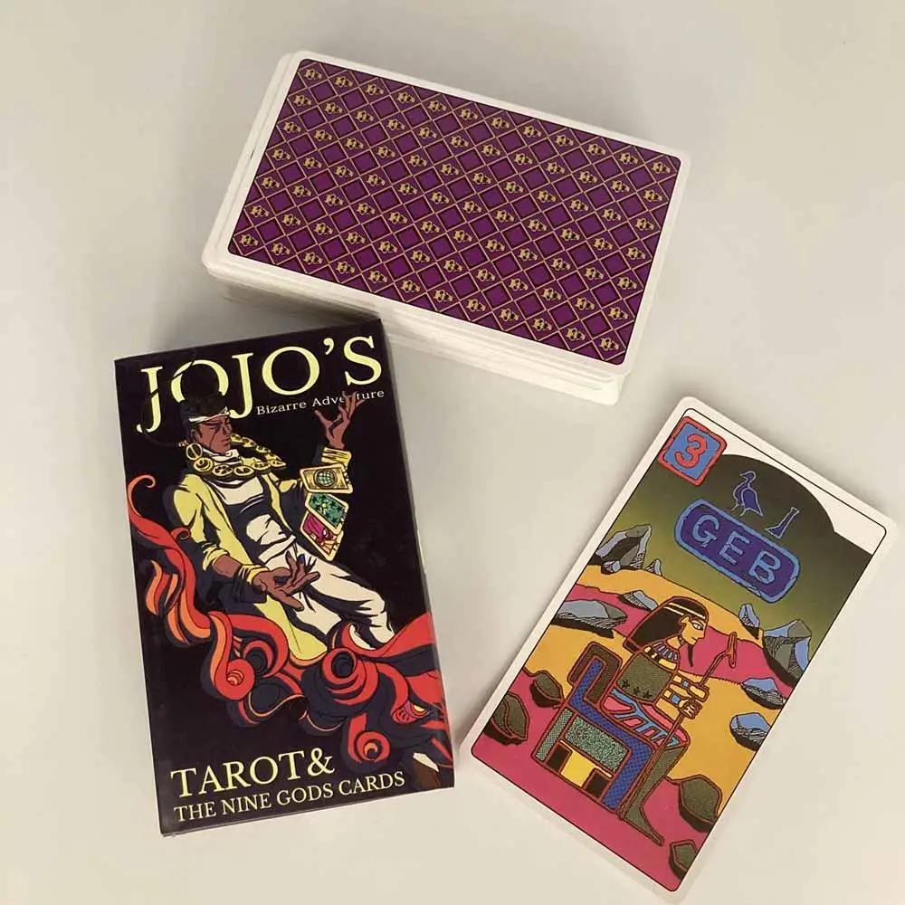 10,3 * 6 cm JoJo Tarotkarten Deck Kartenspiel 84 Stk