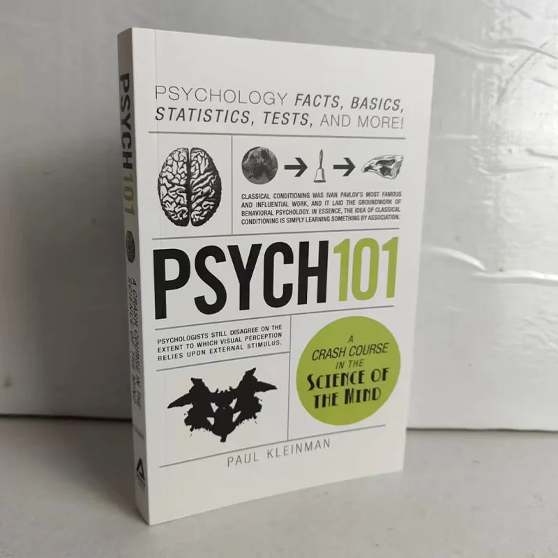 Psych 101 by Paul Kleinman A Crash Couse in the Science of the Mind 人気の心理学参考書 英語の本 ペーパーバック