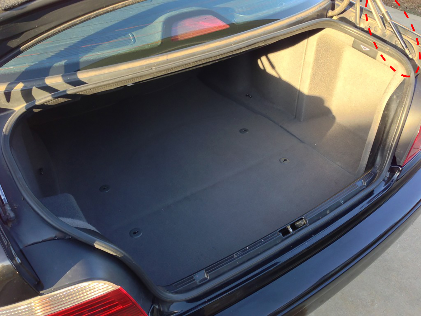 ペア BMW 5 シリーズ E39 1996-2003 リアテールゲートブーツトランクガスストラットサポート