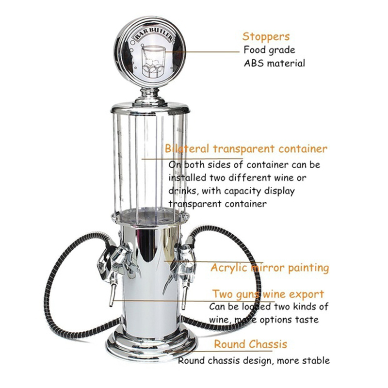 Wein Tankstelle Cocktail Spender Getränke Barkeeper Bier hine Doppel pumpen Schnaps Spender