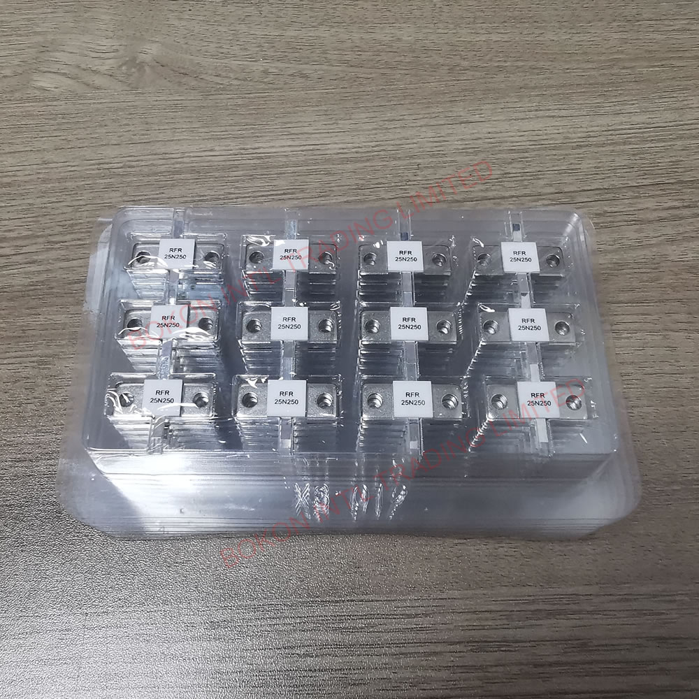 25 Ohm 250 Watt Flanschwiderstände RFR 25N250 ersetzt RFP-250-25rm 31a1076f RF Power Dickschicht 250 W 25 Ω DC-3 GHz RFR25N250