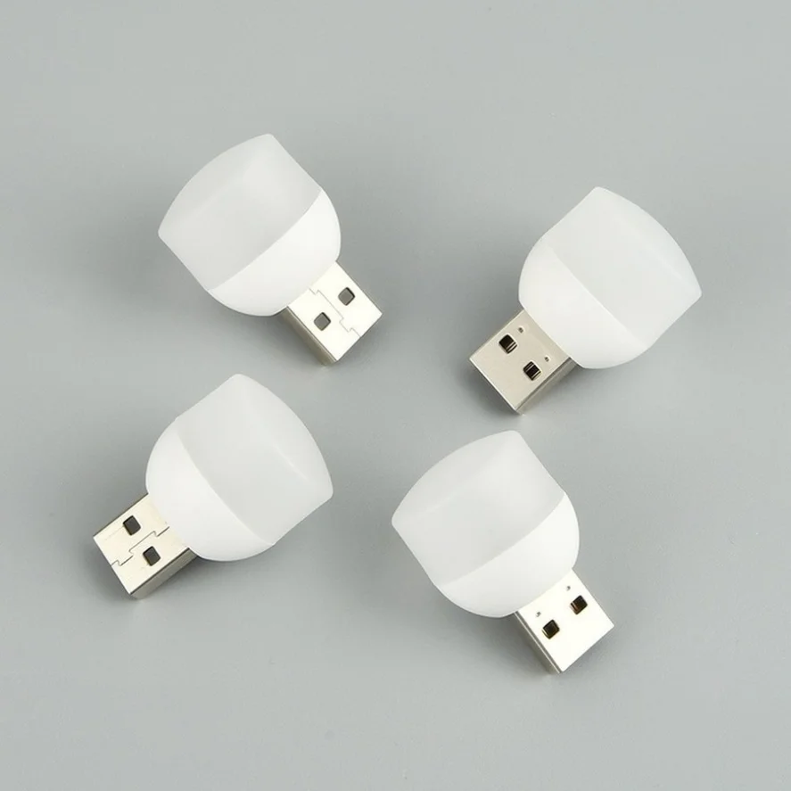 소형 USB 플러그 램프 LED 야간 조명 컴퓨터 모바일 전원 충전 미니 책 램프 LED 눈 보호 광장 독서 등