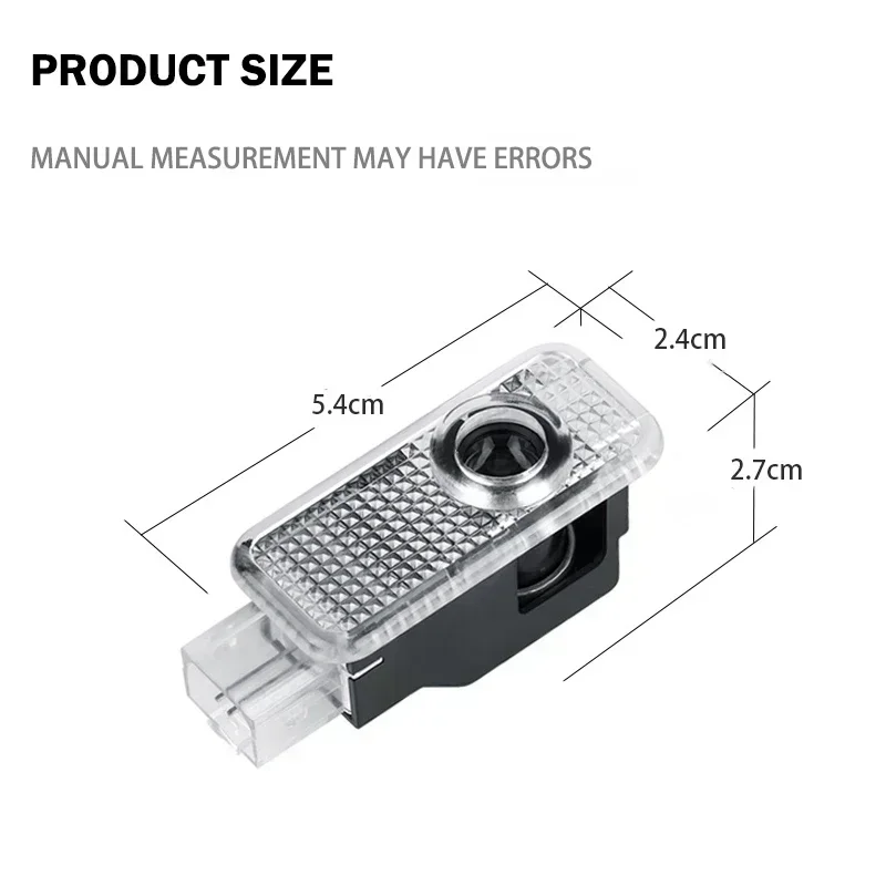 Lampa projektora AUDI Welcome Light Led HD do Audi A3 A4 B8 8P 8V A6 C7 A5 Q5 B7 B6 SLINE QUTTRO RS Q3 Q7 S3 S4 S5 S6 S8