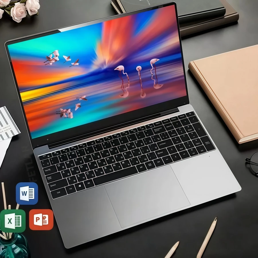15,6" IPS Intel N5095 gaming-laptops draagbare notebook pc 32GB 16GB DDR4 1TB 512G SSD Windows11 Verlicht toetsenborddeals