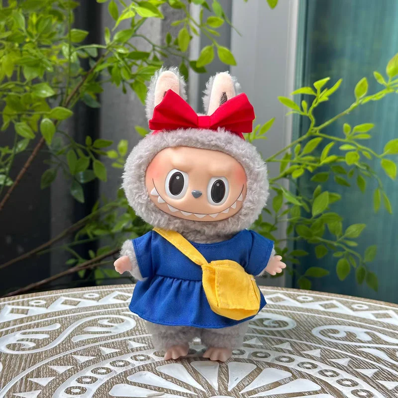 Mini muñeca de algodón hecha a mano, accesorios de ropa, lindo, no incluido, Spot, 17 cm