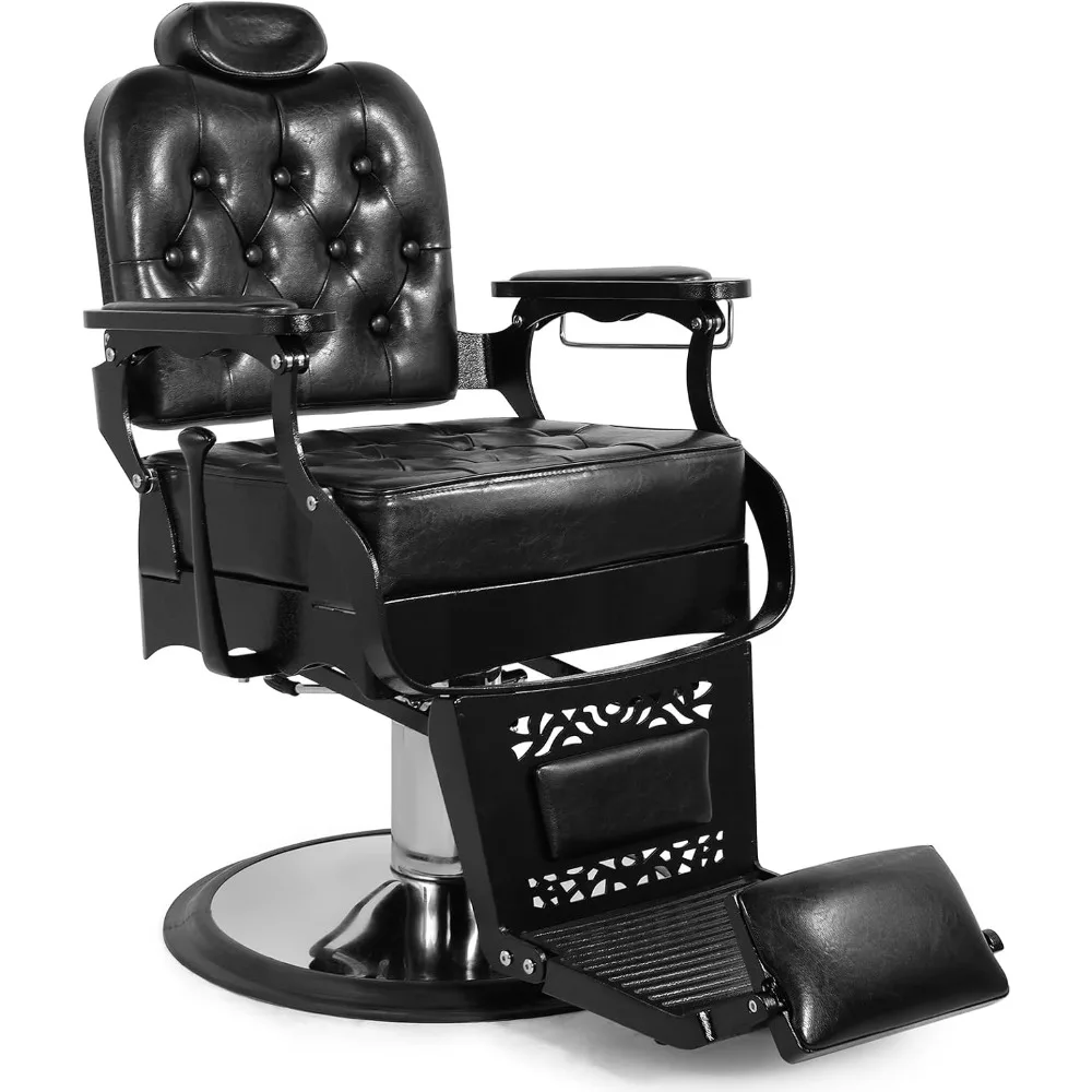 Barber Chair Hair Salon Chair Heavy Duty Barber Chair for Barbershop Tattoo Massage Beauty Spa Salon Equipment