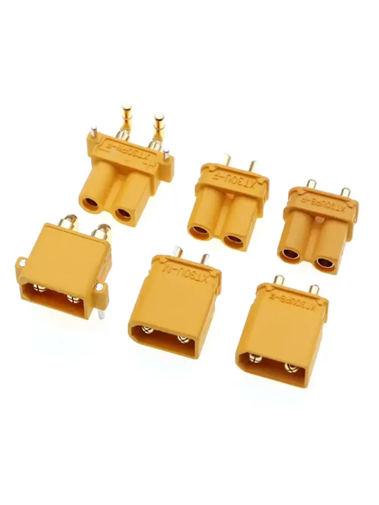 Conector Banana macho y hembra XT30U-F XT30UPB XT30PW, Conector de conexión de Motor de batería de avión, modelo