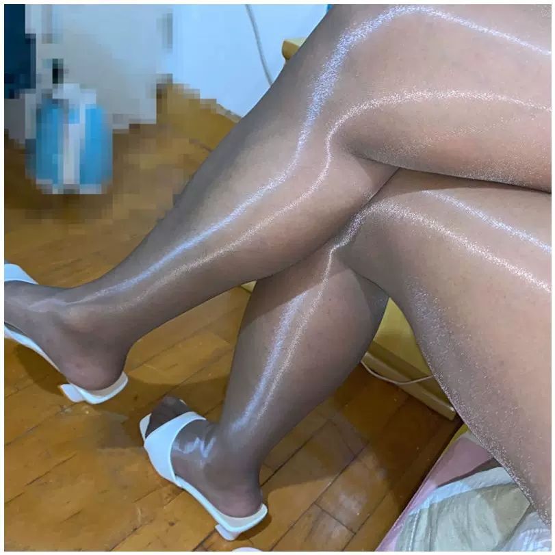 Sexy meia-calça feminina ultra-fino aurora óleo de cavalo alta elástica brilhante anti-gancho meias máscara meias de aço