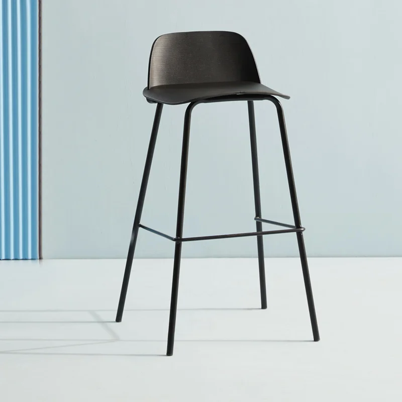 แผนกต้อนรับยืนเก้าอี้บาร์สูงหรูหราเคาน์เตอร์Designerเก้าอี้บาร์Ergonomic Nordic Taburete Cocinaร้านกาแฟเฟอร์นิเจอร์