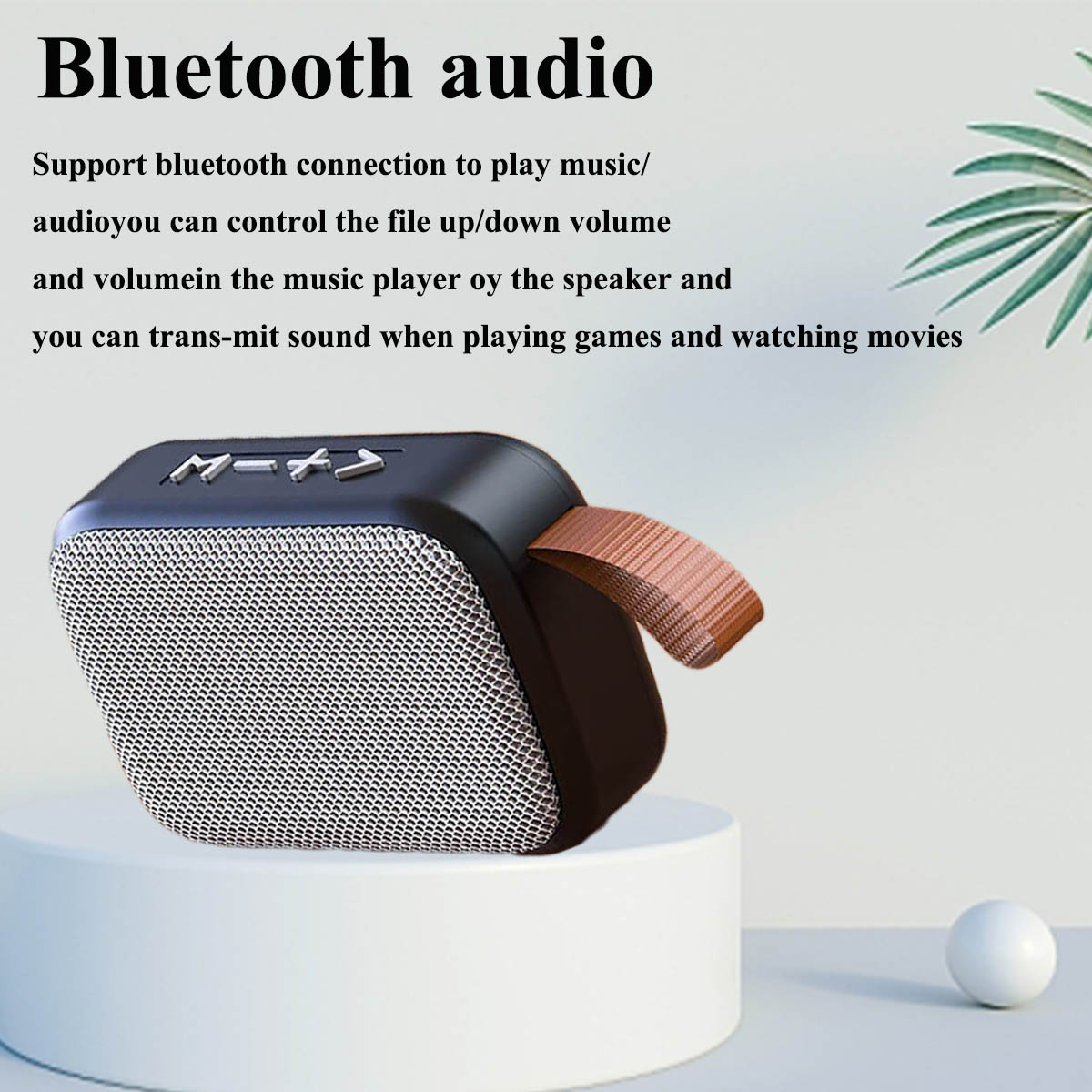 G2 Portable Outdoor Bluetooth 5.0 Speaker - Oxford Mini Loudspeaker, 3D Surround Hifi Wireless Sound Box
