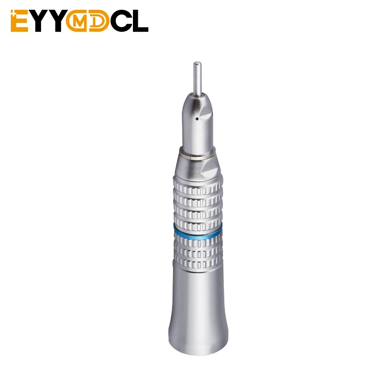 ทันตกรรมความเร็วต่ํา Handpiece สีฟ้า Contra มุมตรง Handpiece 2/4 รู Air มอเตอร์ Push ปุ่มภายนอกสเปรย์น้ําทันตกรรม