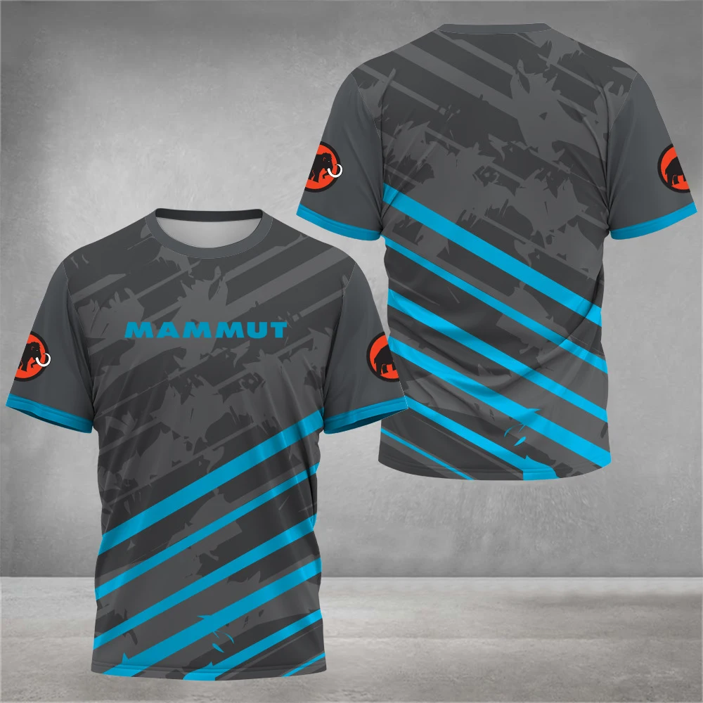 屋外速乾性スポーツ Tシャツカジュアルストリート紳士服大きいサイズ O ネック半袖シャツ登山キャンプ Tシャツ