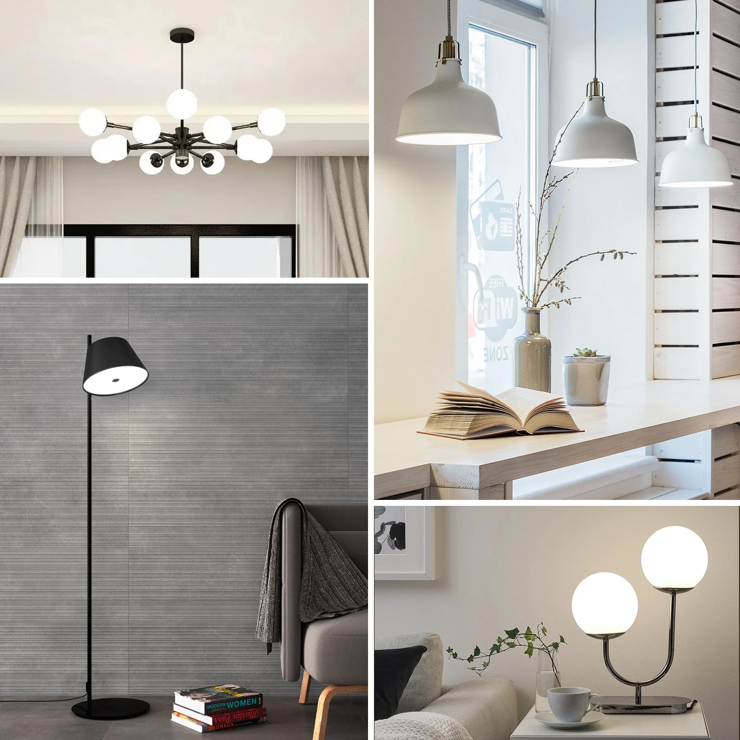 หลอดไฟ LED A19ฐาน E27/E26 6500K ไฟบ้านประหยัดพลังงานปกป้องดวงตาหลอดไฟสำหรับห้องนอนห้องนั่งเล่นบ้าน