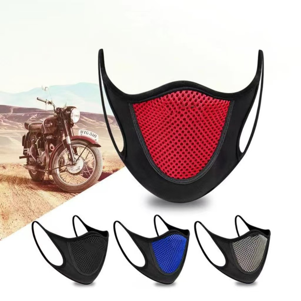 Ademend Mesh Gezichtsmasker Mode Mannen Vrouwen Buitensporten Stofdicht Herbruikbare UV-bescherming Anti Pollen Oorhaakjes Wandelmasker