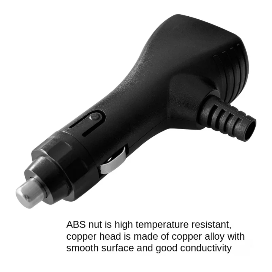 Enchufe de encendedor de cigarrillos de coche de alta resistencia de 12V 24V con interruptor momentáneo y interruptor de encendido y apagado