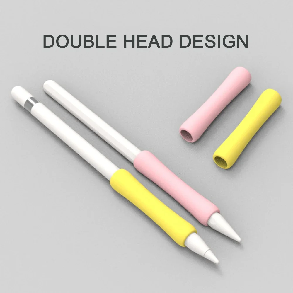 Para apple pencil 2 1 caso capa universal colorido para ipad lápis caso antiderrapante proteção anti-risco manga de silicone