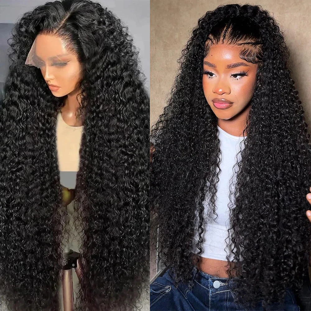 13x6 Menselijk Haar Pruik HD Kant Frontale Menselijk Haar Pruiken Voor Vrouwen 30 36 Inch Losse Diepe Golf Krullend Braziliaanse 13x4 Lace Front Pruiken