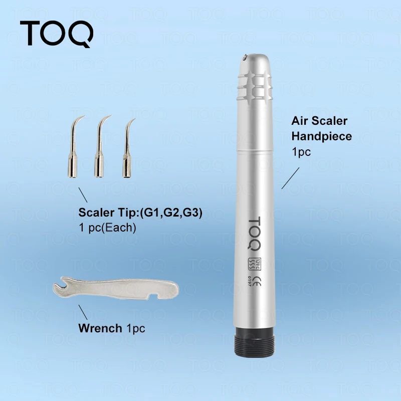 Dental AS2000 Air Scaler Borden2hole / Midwest 4 fori 3 punte Manipolo scaler aria con penna sbiancante per scaling G1/G2/G3
