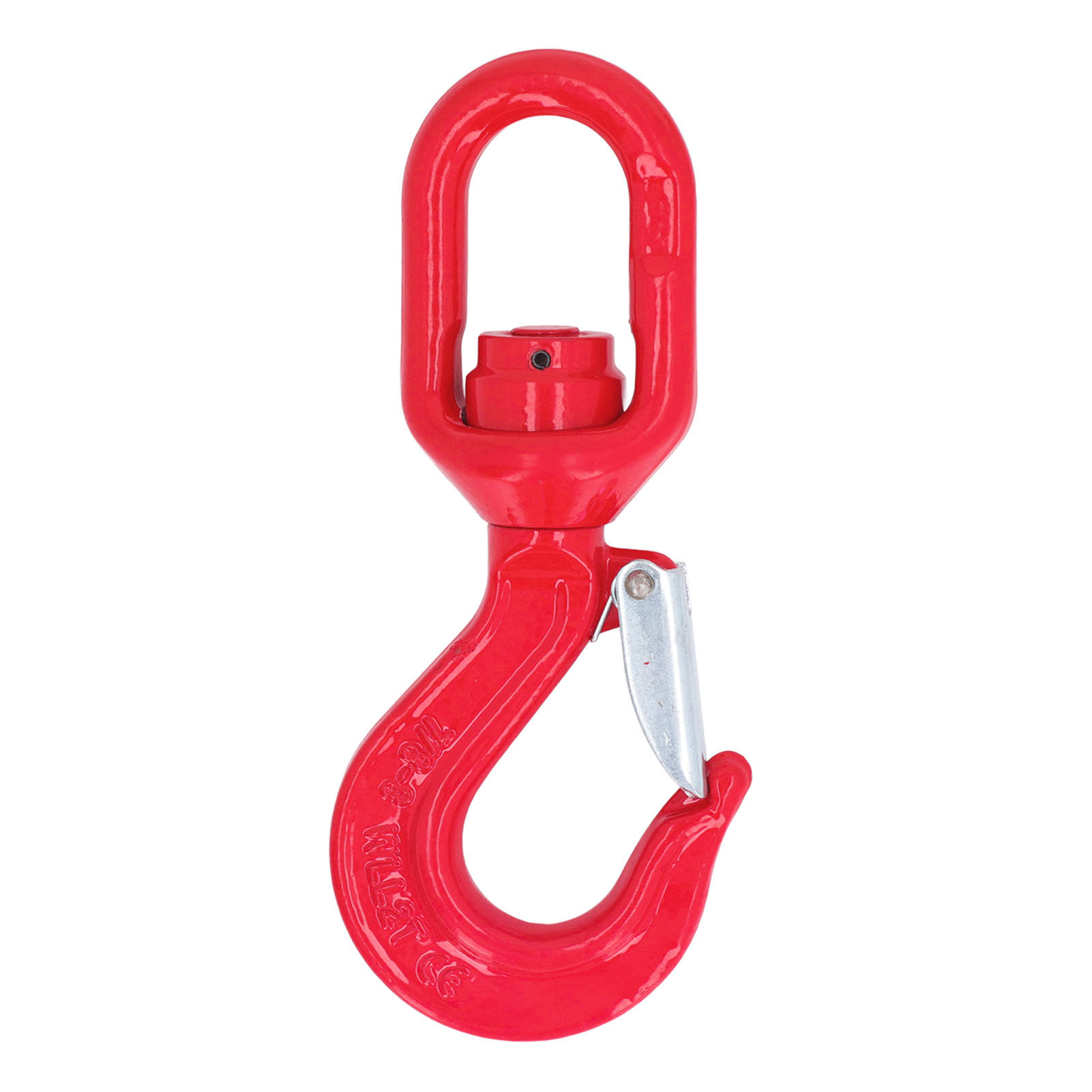 Alloy Steel Swivel Lifting Hook, Rolamento de carga, Heavy Duty, Guindaste, 2 Ton