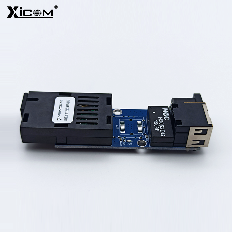 5 pares mini sc gigabit conversor de mídia óptica a/b 1f1e placa metro fibra pcba placa monomodo simplex 100/1000m interruptor de fibra